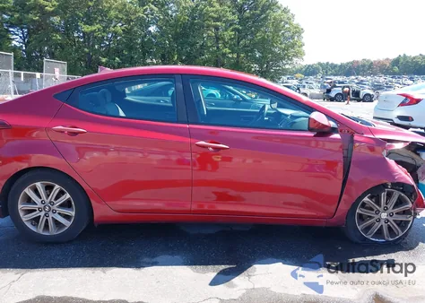 2014 Hyundai Elantra Se from USA, damaged, VIN 5NPDH4AE4EH488519